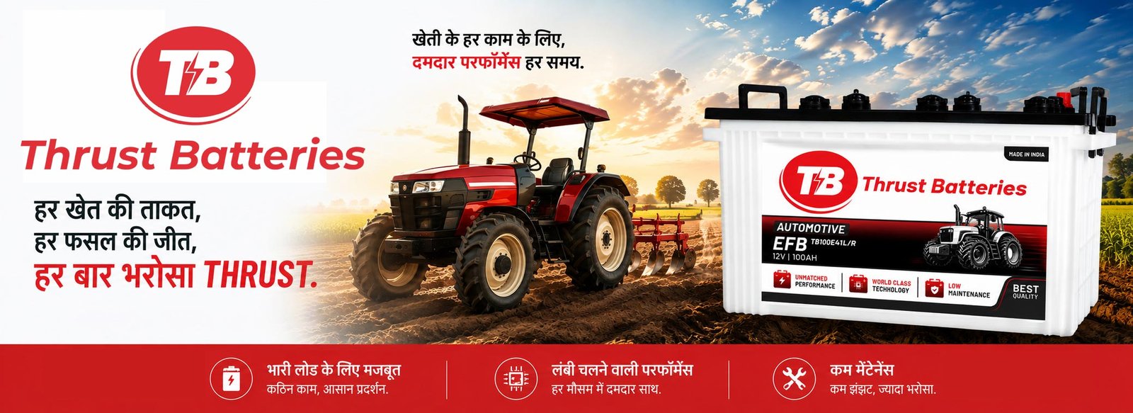 Stable, Durable & Dependable - Heavy Duty Truck Batteries