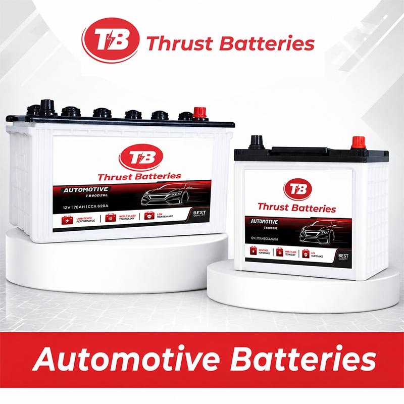 Thrust Batteries Power: XBD Technology comes with XTRA Power